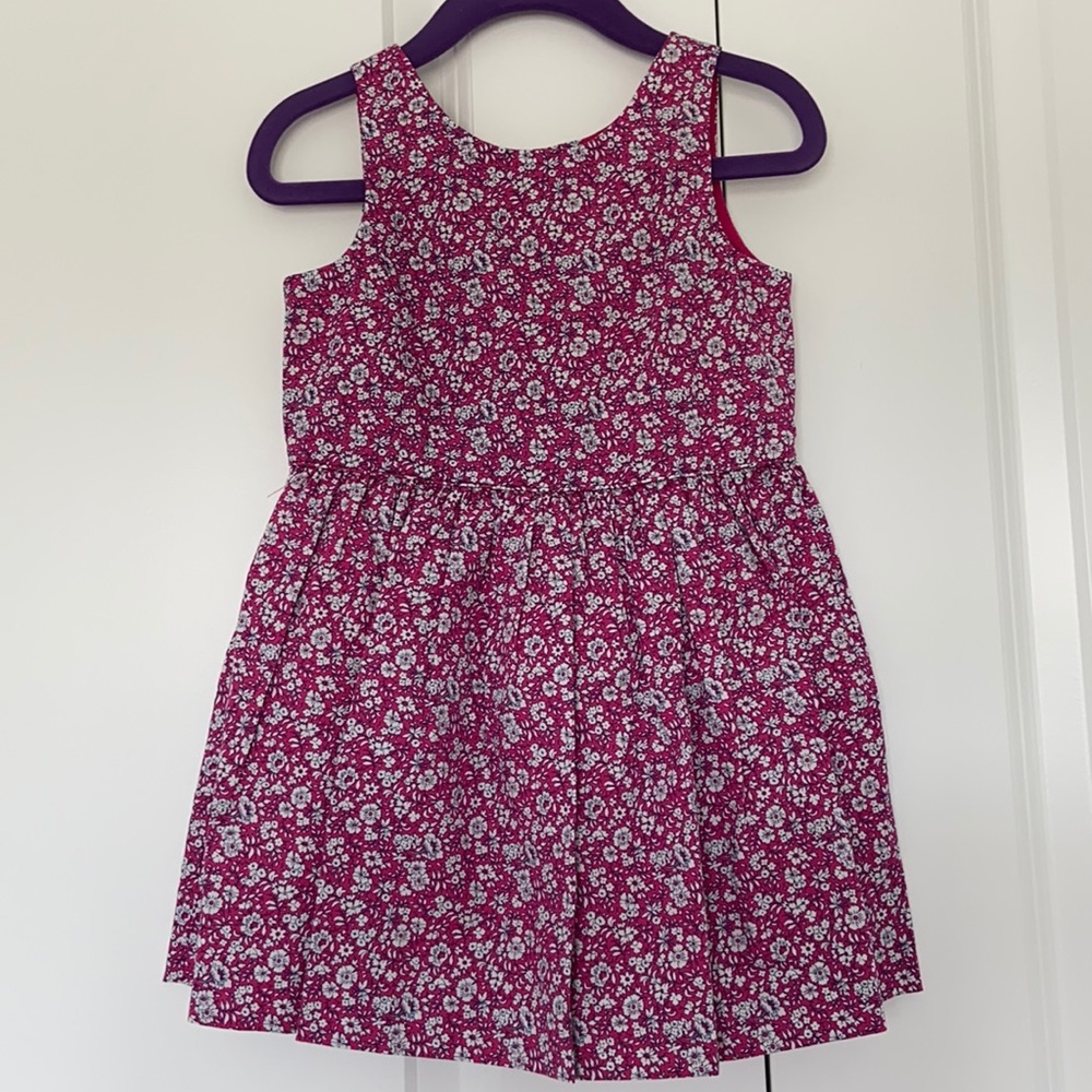 NWT Polo Ralph Lauren Floral Cotton Poplin Dress